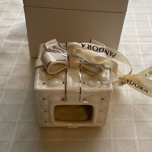 Pandora Porcelain Gift Box Ornament